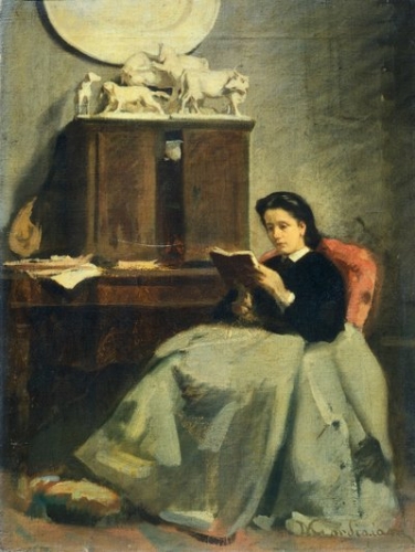 Michele_Gordigiani_-_Wife_reading_by_Michele_Gordigiani_(1830-1909)_oil_on_canvas_45x34_cm_-_(MeisterDrucke-1093834).jpg